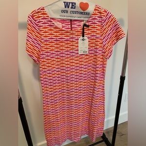 HATLEY Tshirt dress- Tropical Fish - Short sleeve